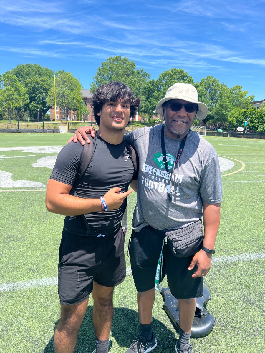 J.R.Kinard (@jrkinard2) on Twitter photo Thoroughly enjoyed my 2nd trip and 1st Camp at <a href="/GC_Pride_Fball/">Greensboro College Football</a> Thanks to all the coaches for making it a great experience! @Coach_Card @CoachTorain <a href="/CoachJBurt/">Coach Burton</a> <a href="/Coach_DSmith28/">Dontavius Smith</a> <a href="/CoachAlston_GC/">Coach Remy Alston</a> Especially appreciate the hospitality of <a href="/CoachBonds61/">Coach Richard Bonds</a> <a href="/GoMVB/">GoMVB Get Seen. Get Serious. Get to the Next Level</a> <a href="/deanhowell73/">Dean Howell</a> Thoroughly enjoyed my 2nd trip and 1st Camp at <a href="/GC_Pride_Fball/">Greensboro College Football</a> Thanks to all the coaches for making it a great experience! @Coach_Card @CoachTorain <a href="/CoachJBurt/">Coach Burton</a> <a href="/Coach_DSmith28/">Dontavius Smith</a> <a href="/CoachAlston_GC/">Coach Remy Alston</a> Especially appreciate the hospitality of <a href="/CoachBonds61/">Coach Richard Bonds</a> <a href="/GoMVB/">GoMVB Get Seen. Get Serious. Get to the Next Level</a> <a href="/deanhowell73/">Dean Howell</a>