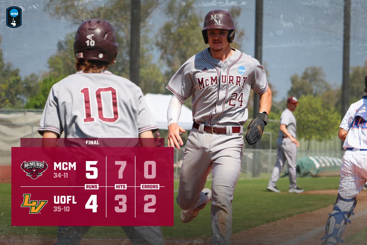 McMurry 2-0 in La Verne!! <a href="/McMurryBaseball/">McMurry Baseball</a>