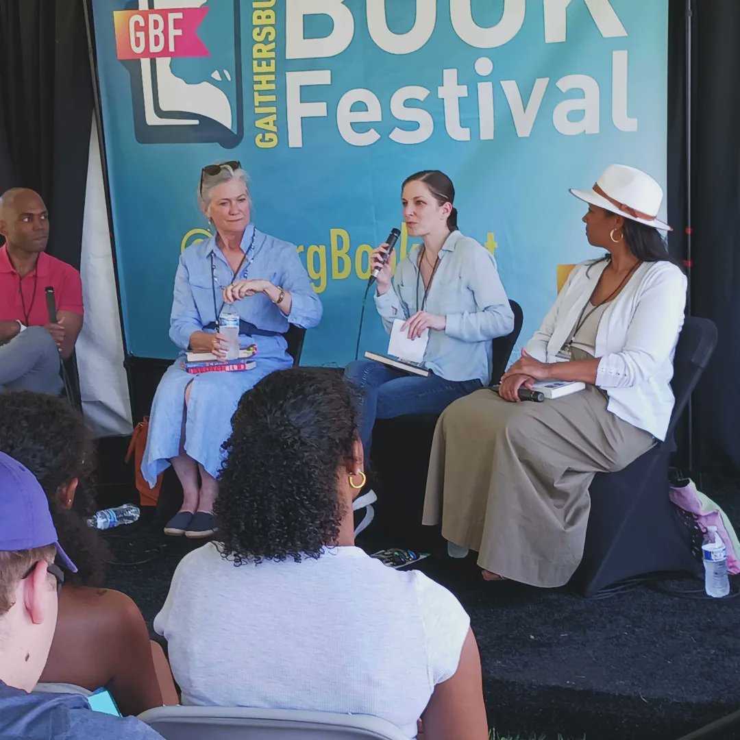 Amanda McCrina (@amandamccrina) on Twitter photo A wonderful panel at <a href="/GburgBookFest/">Gaithersburg Book Festival</a> along with Dr. Yohuru Williams, Laura Elliott, and Kim Johnson. All my co-panelists are doing such important work with history for young readers, and it was an honor to be in conversation with them. A wonderful panel at <a href="/GburgBookFest/">Gaithersburg Book Festival</a> along with Dr. Yohuru Williams, Laura Elliott, and Kim Johnson. All my co-panelists are doing such important work with history for young readers, and it was an honor to be in conversation with them.