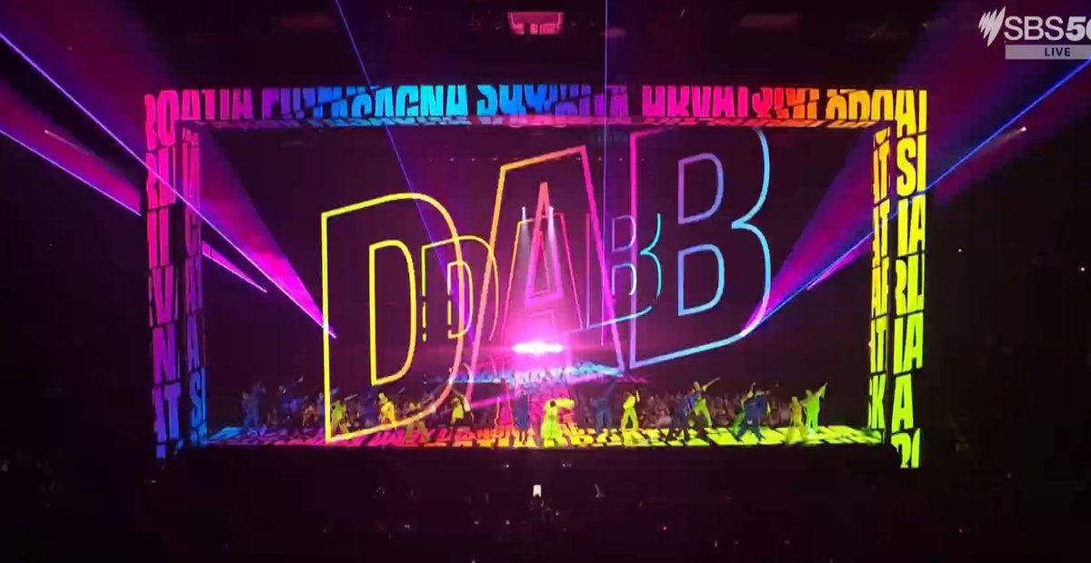 aussievisionnet's tweet photo. Kaarija and Baby Lasagna are singing a song called "Dab".

Artistic moment of the century.

#Eurovision #Eurovision2025 https://t.co/azKHIwECIw