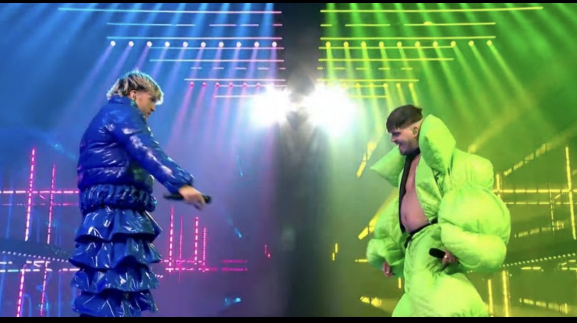 re_larLene's tweet photo. Por DIOS ojalá pudieran ganar estos dos. Tremendos temaaazos #EurovisionRTVE https://t.co/aOnFHtRkna