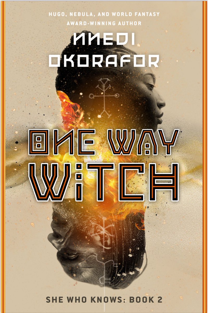 Nnedi's tweet photo. Nnedi Books of 2025:
DEATH OF THE AUTHOR - January
ONE WAY WITCH - April
THE SPACE CAT - August
THE BEST AMERICAN SF &amp; F  2025 - October https://t.co/eQ6SaS1Glb