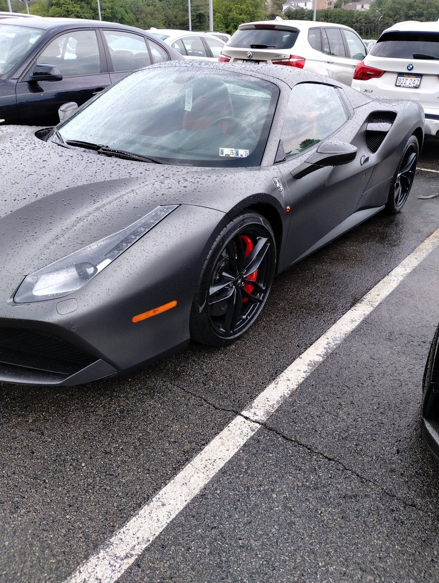 RealAAron1990's tweet image. Oh nothing just about to drive a Spider 488 #Ferrari