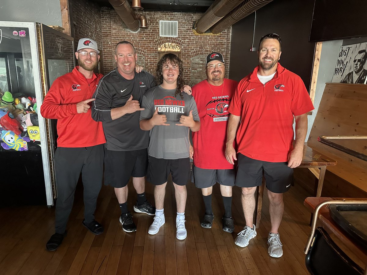 Joseph Allaire (@joetallaire) on Twitter photo After a great camp and discussion with <a href="/CoachSDD/">Shawn Daniel</a> and <a href="/CoachG_Simpson/">Garrett Sandow</a>, I’m very excited and blessed to have received a scholarship offer from <a href="/SimpsonU_FB/">Simpson U Football</a>! Go Red Hawks! <a href="/eehowren/">Ernie Howren</a> <a href="/Godsgift_Nate/">Nate Paxton</a> <a href="/lanefarns/">Lane Farnsworth</a> <a href="/KohlsSnapping/">Kohl's Snapping Camps</a> <a href="/Coach_Casper/">Coach Casey Casper</a> After a great camp and discussion with <a href="/CoachSDD/">Shawn Daniel</a> and <a href="/CoachG_Simpson/">Garrett Sandow</a>, I’m very excited and blessed to have received a scholarship offer from <a href="/SimpsonU_FB/">Simpson U Football</a>! Go Red Hawks! <a href="/eehowren/">Ernie Howren</a> <a href="/Godsgift_Nate/">Nate Paxton</a> <a href="/lanefarns/">Lane Farnsworth</a> <a href="/KohlsSnapping/">Kohl's Snapping Camps</a> <a href="/Coach_Casper/">Coach Casey Casper</a>