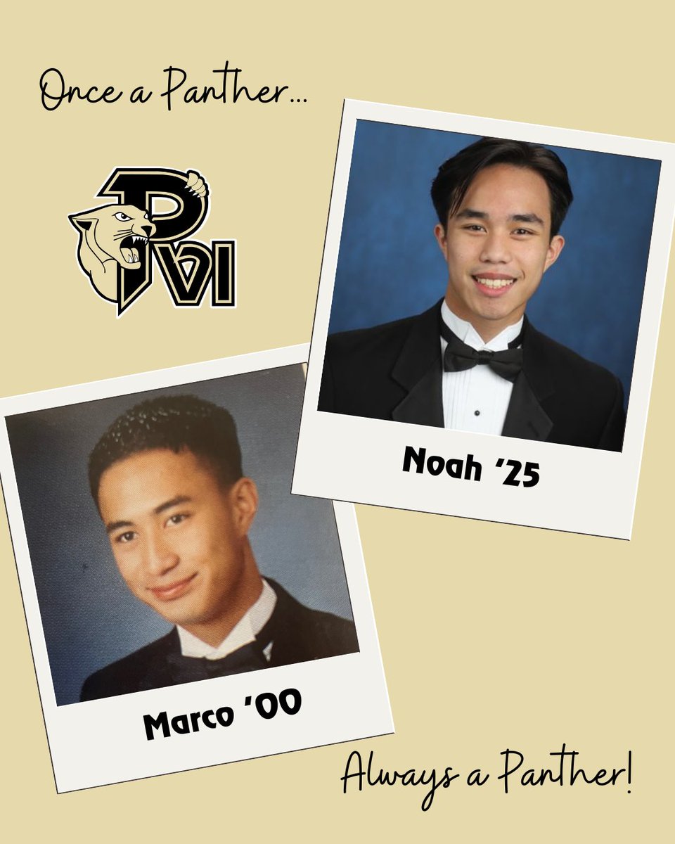 As we count down to the Class of 2025 Graduation 🎓, we’re excited to spotlight some of our legacy student graduates over the next few days! Enjoy these special photos of our seniors alongside their parents💛🖤 #AlwaysAPanther