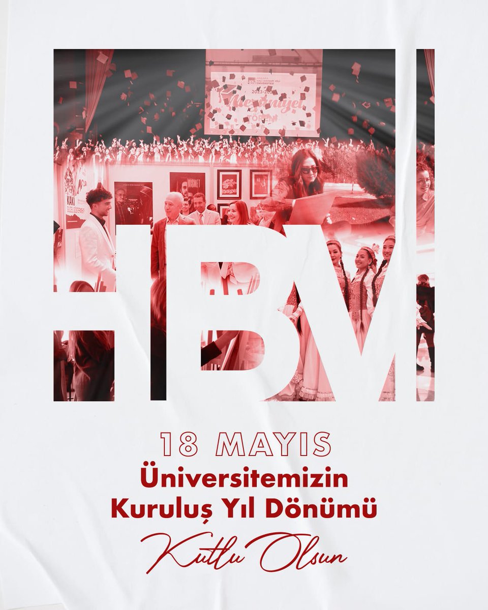 Ankara Hacı Bayram Veli Üniversitesi (@hacibayramedutr) on Twitter photo 