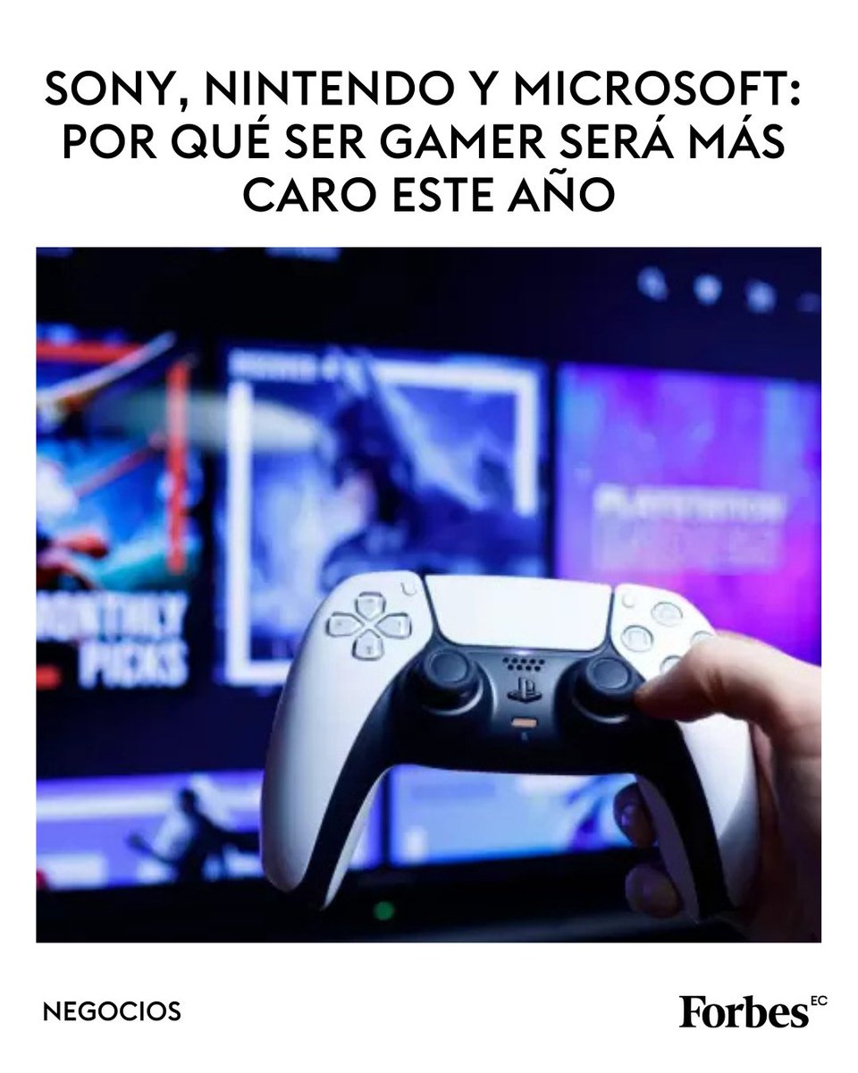 forbesecuador's tweet image. ¿Ser gamer será un lujo en 2025? 🎮🤑
Suben precios de consolas y juegos, GTA VI se retrasa y la guerra entre EE.UU. y China podría cambiarlo todo.
¿Comprar ahora o esperar?

Más info: f.mtr.cool/kuuzjpbzlu

#GamerAlert #PlayStation5 #NintendoSwitch2 #XboxSeriesX #GTA6