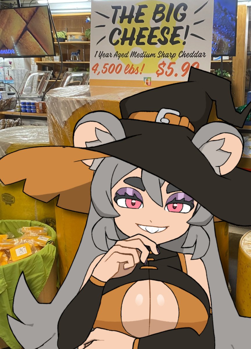 bootoober's tweet photo. hello new followers!!! i'm so cheesed to meet you 🧀 now go buy me a 4,500 cheese wheel from the store right now. https://t.co/BwW5CVGibU
