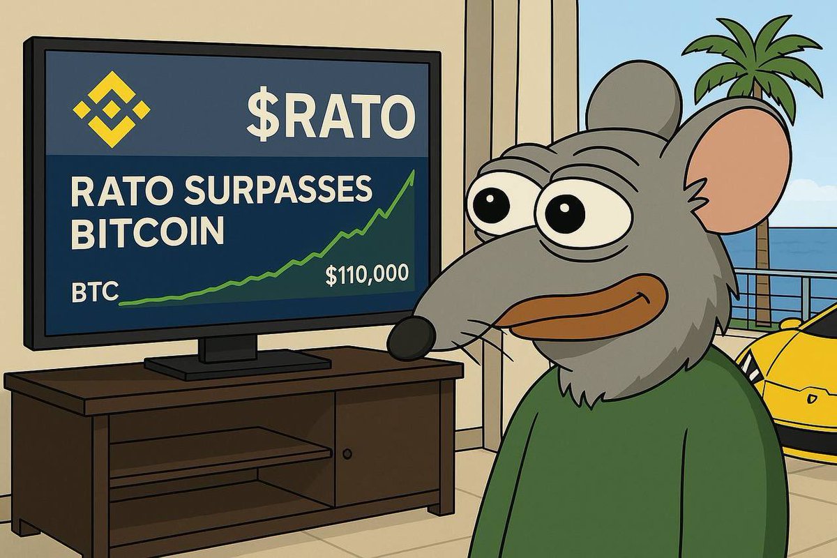 HanzBtc's tweet photo. 🐀$RATO CLAIM IS LIVE! 🧀

Been sniffing around onchain in 2024?
You might be sitting on a slice of pure airdrop cheddar  $RATO is rewarding the real ones 💰

Don’t let the sewer swarm beat you to it.
⚡️ Claim it fast. Sleep on it and you’re snack-less.
👉 https://t.co/s5oiJp7e4k

The great rat race has begun. Only the sharp survive. 🐾
#Rato #ETH #RatoTheRat