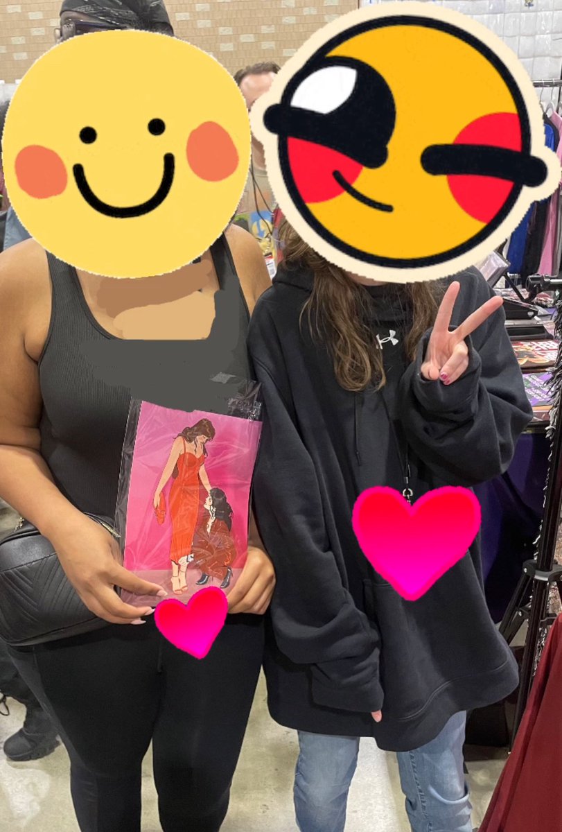 Guys I met the goat themselves <a href="/Jellyfishconfet/">Bek Price | Feb and march Commissions OPEN!!</a> in person at FanExpo! She’s as sweet in person as she is online. It was so amazing meeting someone I know online in person. I wish her the best for the rest of FanExpo. (kept things incognito, so enjoy the crude little edits lol)