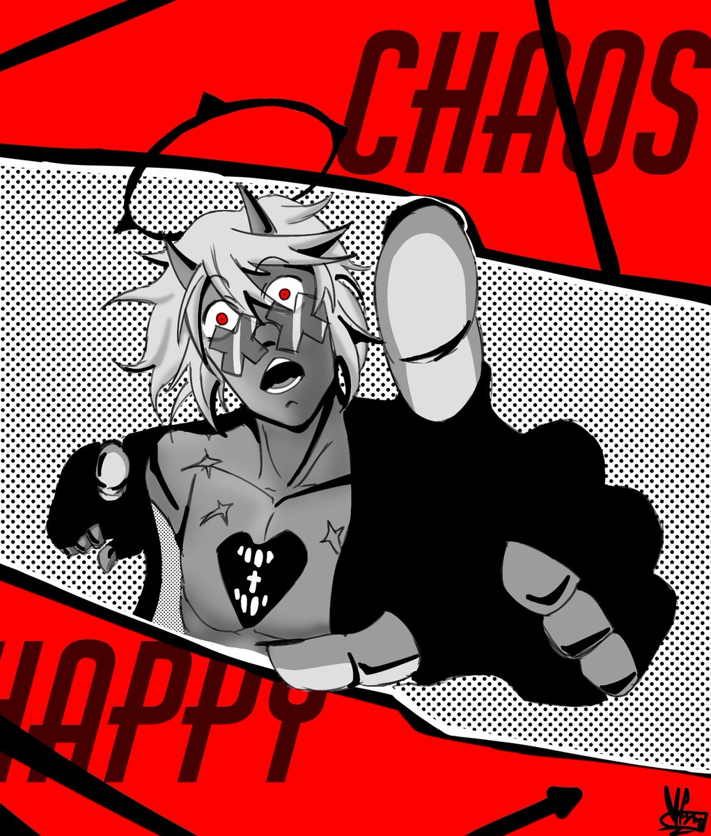 Mrpyromaniatic's tweet image. Happy surprise #GUILTYGEAR #guiltygearfanart #GuiltyGearStrive #fanart