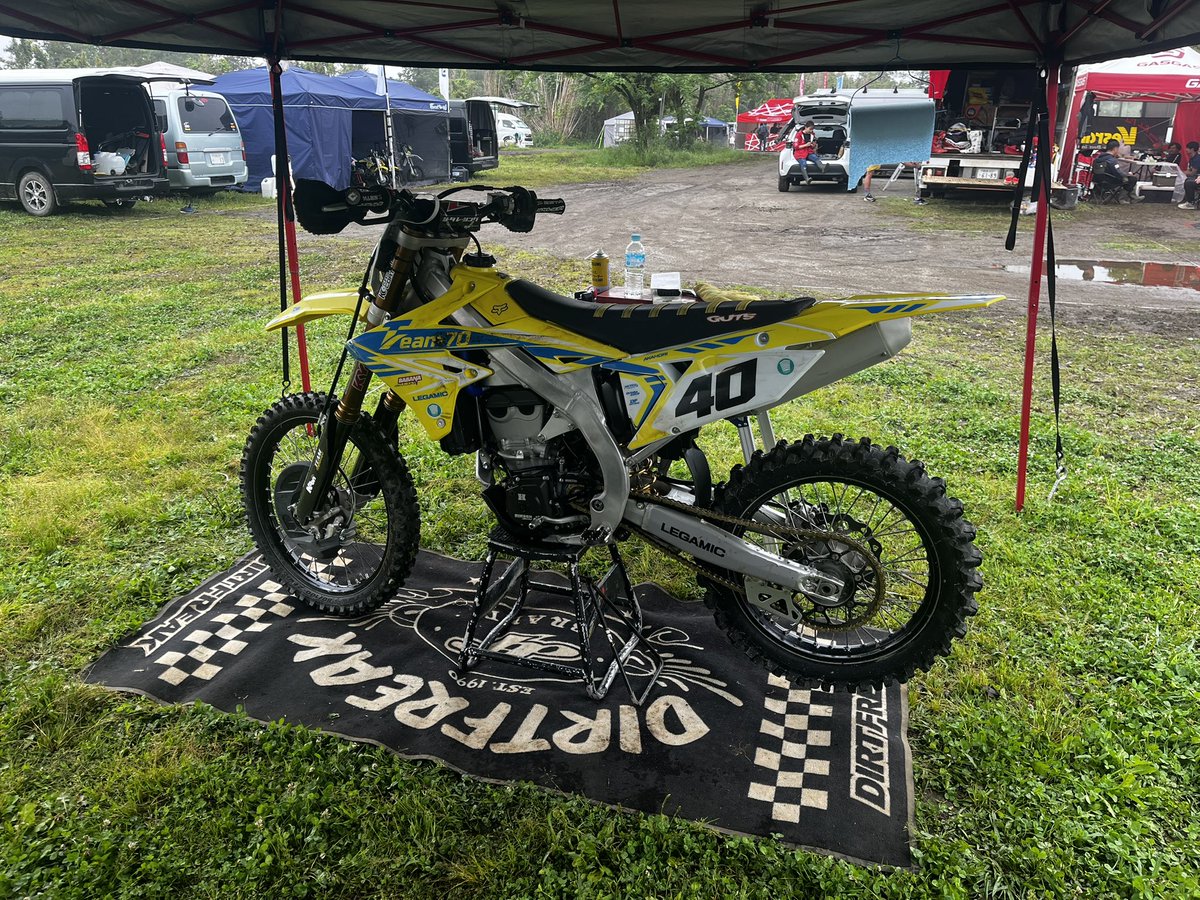 ojiro6's tweet image. R3オフロードビレッジ
#jmx
#suzuki
#rmz450