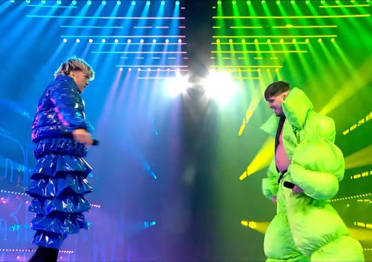 Two winners of hearts
#Eurovision2025 
❤️