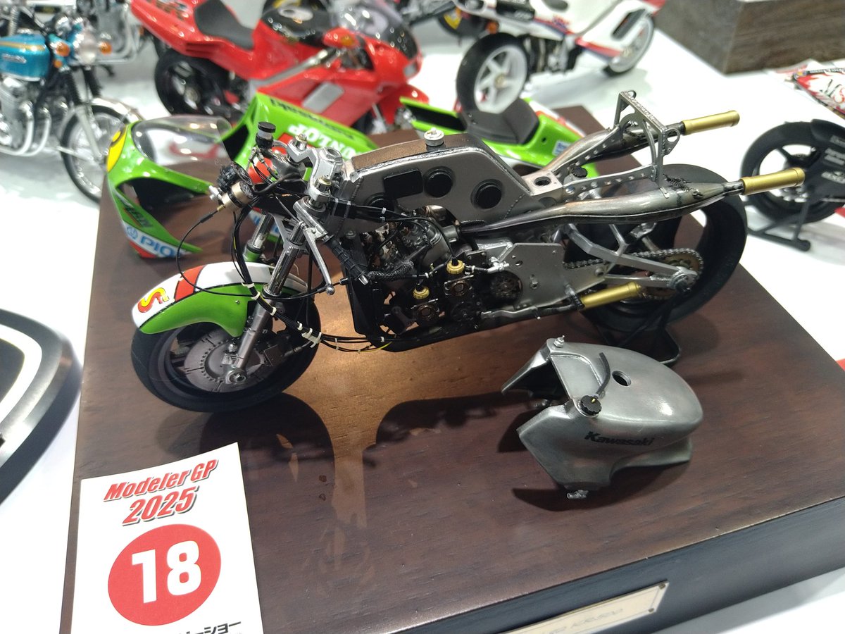 kawakami1968's tweet photo. モデラーGP。素晴らしい作品ばかり。いつかでてみたいなぁ。
#静岡ホビーショー
#ModelerGP https://t.co/ys7ik7s5jG