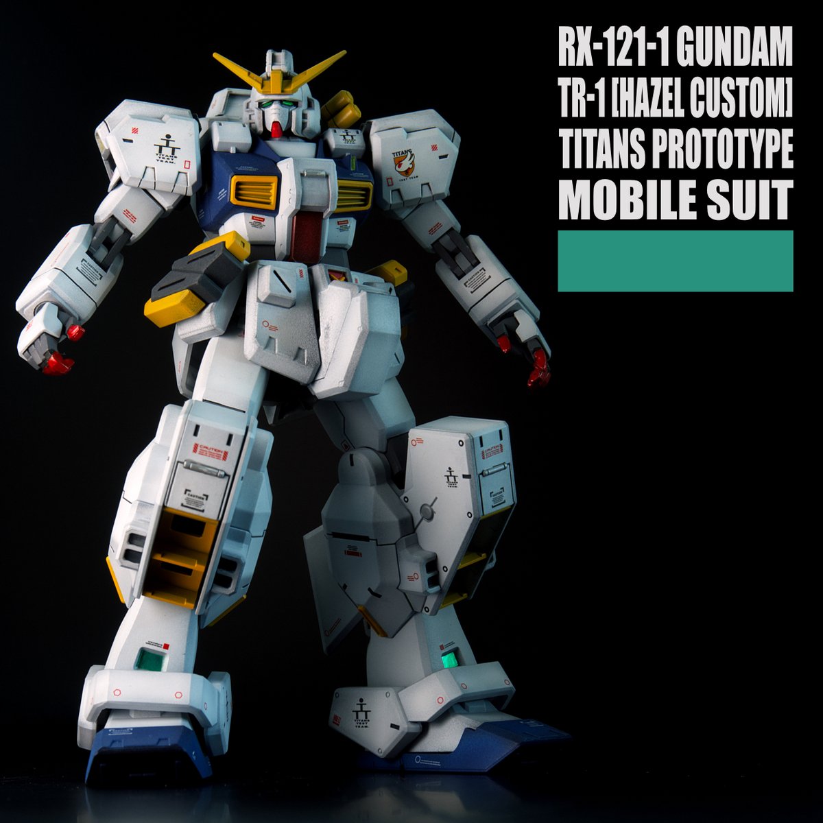 GunplaSuper's tweet photo. HG 1/144 RX-121-1 Gundam TR-1 [Hazel Custom] Titans Prototype Mobile Suit #gunpla #gundam #titanstestteam #plamo #plamodel #scalemodelling #sonya6700 #ガンダム #プレモ #tr1hazelcustom #hazelcustom https://t.co/l5aZwTUjIq