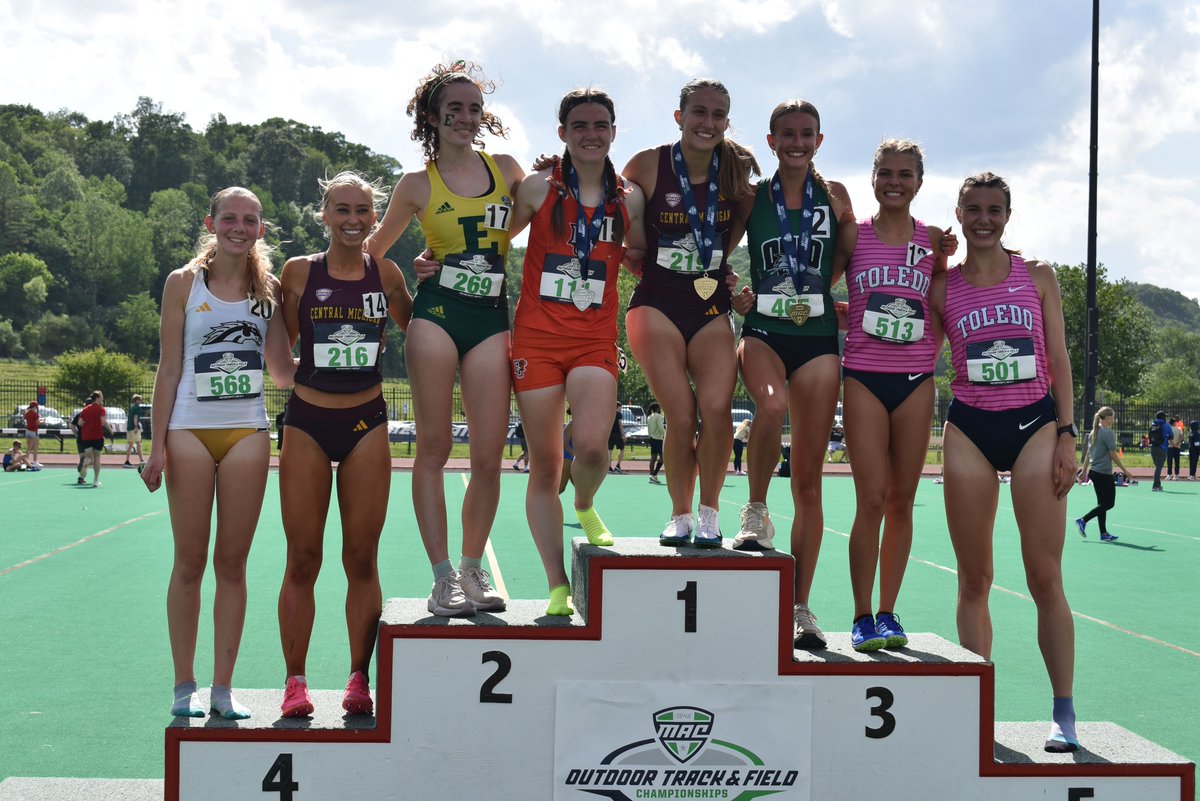 Had some fireworks on the final day of the MAC Championships! 

📰 wmubroncos.com/news/2025/5/17… 

#BroncosReign