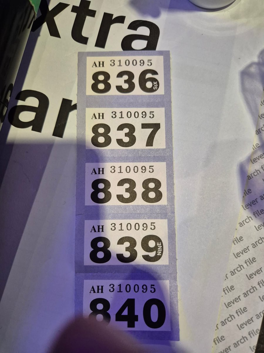 nfleagues's tweet image. Saturday 17th of May Presentation Winning Raffle Ticket!

Please make contact if you have the match!