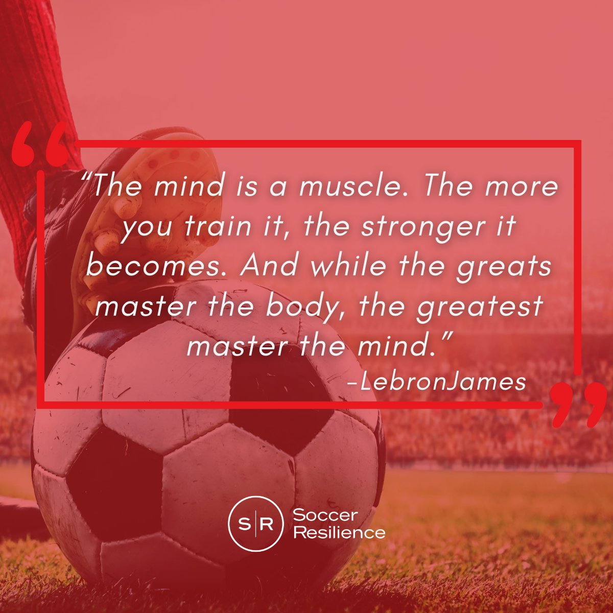 💡 Insight from LeBron James:
"The mind is a muscle. The more you train it, the stronger it becomes. And while the greats master the body, the greatest master the mind." 🧠⚽🔥

Think about that. The best don’t just train harder — they train smarter.
They know that mastering the