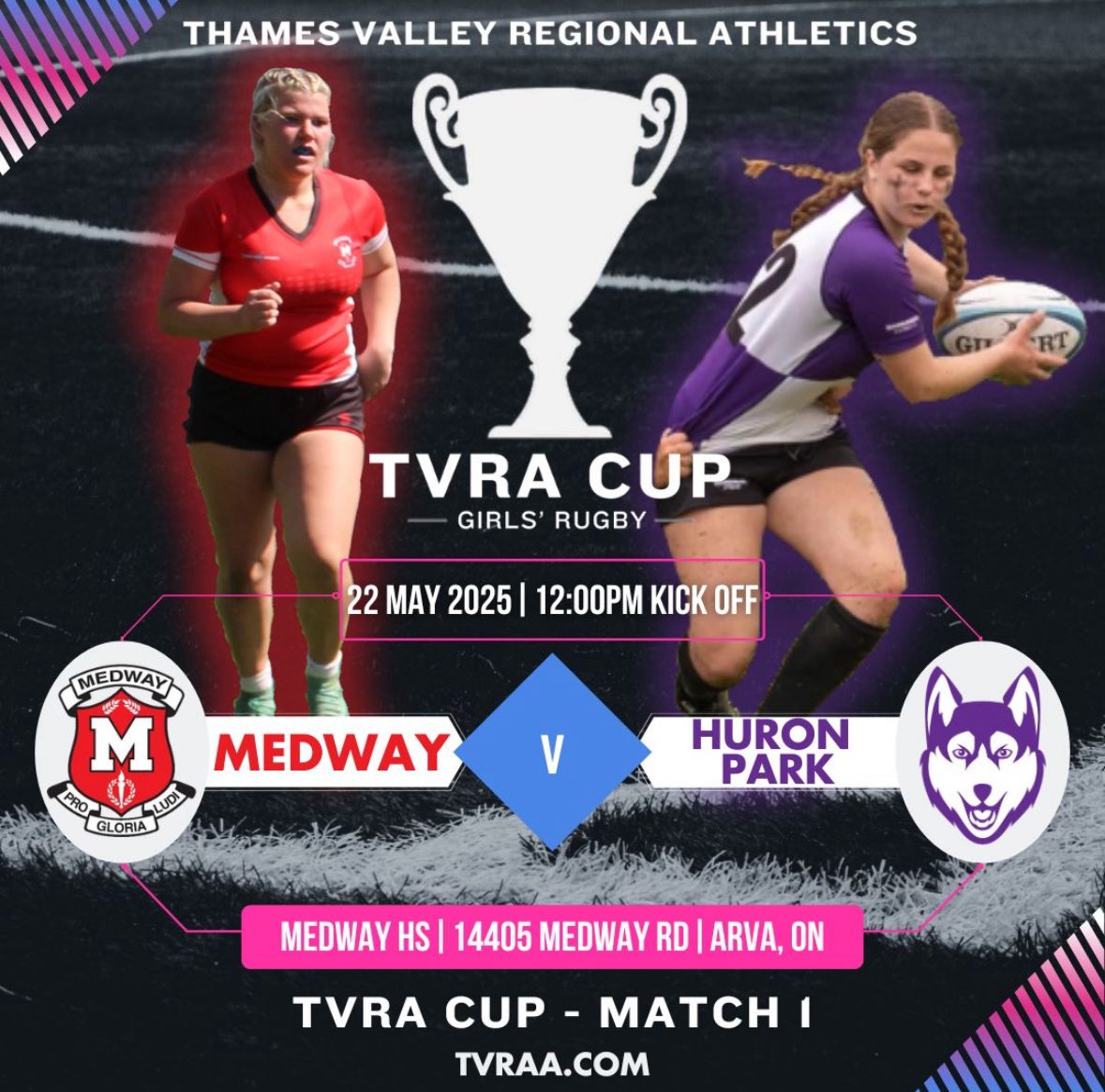 Medway HS Girls' Rugby tweet media