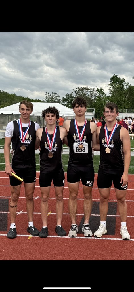 Congratulations men! 4x4 team qualified for the PIAA State Championships🏅