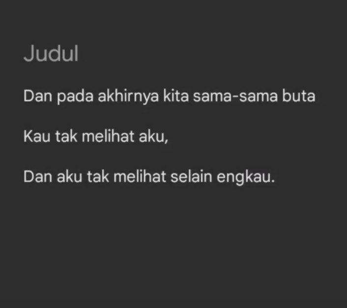 alamantaaaa's tweet photo. judul yang bagus apa nih? https://t.co/MWv25cWQJp