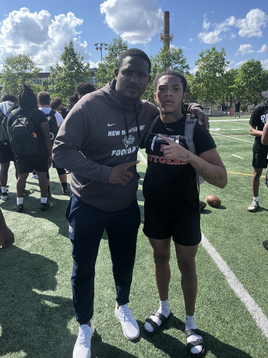 @CoachWatkinsUNH thank you so much for showing love had a great camp💪🏽<a href="/WarriorBizz/">Blair Wilson</a>