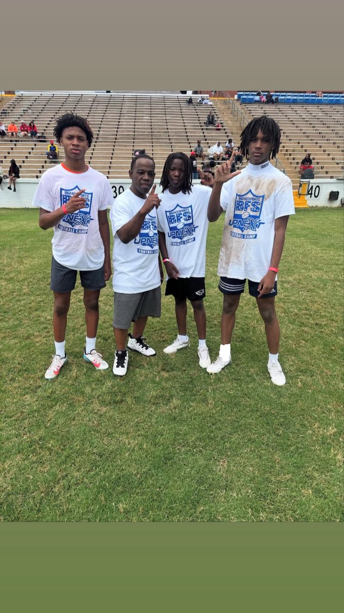 Biggers3k's tweet image. After a great day at @BigFaceSportss football camp 💙, I’ve been blessed with an invitation to the UpNEXT All-American game #agtg ✘ and noticed by ASU. I’m grateful for everything nothing would be happening without the man above @RecruitGeorgia @CHSREDDEVILS @AL7AFootball #ofh