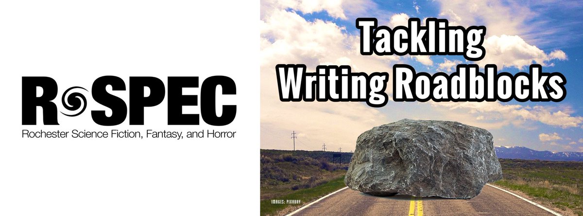 r_rspec's tweet image. All writers struggle with how to start, what to write, and how to push onward to the last sentence.
During our June 3 discussion, we’ll talk about tackling your writing roadblocks and share ideas on how to achieve your writing goals.
Meeting link > r-spec.org