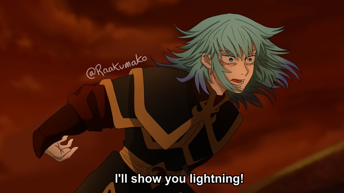 " I'll show you lightning! "⚡️

I was looking at random edits and this scene from Avatar came up and I had an intrusive thought.

#鹿紫雲一 #kashimohajime #kashimo #jjk #JujutsuKaisen #呪術廻戦 #avatar #AvatarTheLastAirbender
