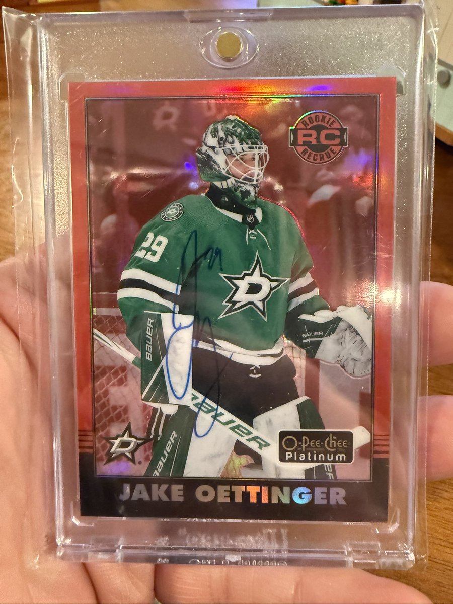 Jake has been a wall in the pipes this post season. I don’t like Dal but how can I not like this MN kid!