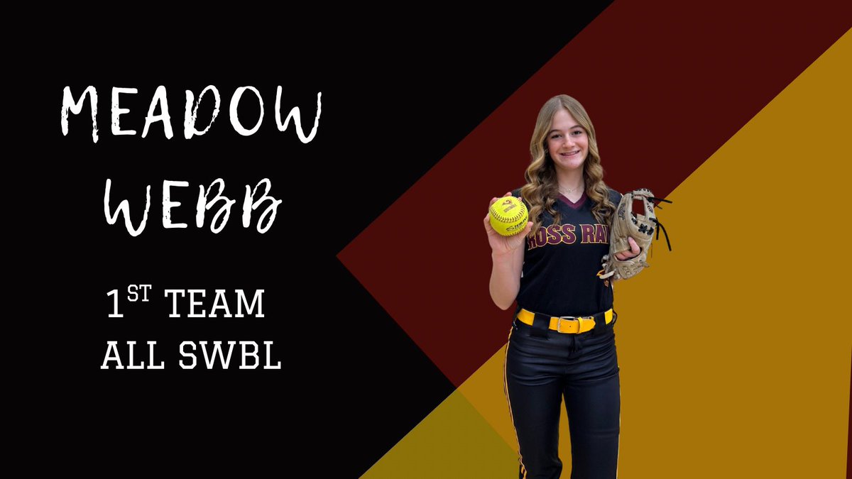 Ross Rams Softball (@rossramball) on Twitter photo Congratulations <a href="/MeadowWebb44/">Meadow Webb</a> for being selected 1st Team All-Southwestern Buckeye League! Congratulations <a href="/MeadowWebb44/">Meadow Webb</a> for being selected 1st Team All-Southwestern Buckeye League!
