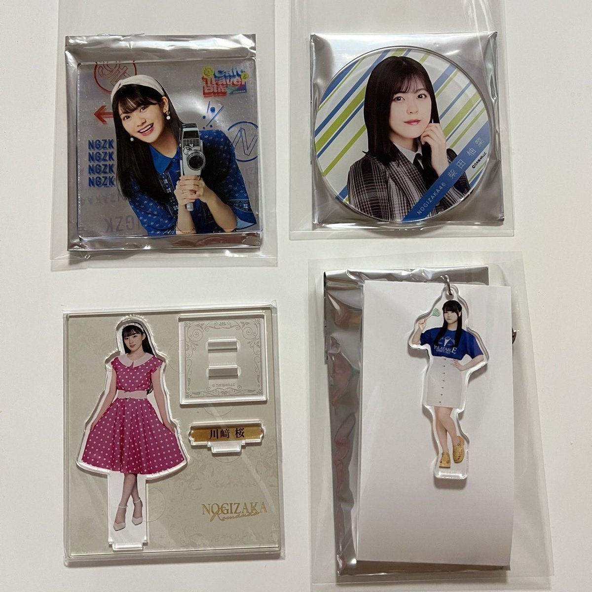 babynolza39's tweet photo. 乃木坂46 グッズ　トレ　交換

譲　画像のもの
求　乃木坂46　遠藤さくら　のものか
　　櫻坂46      山﨑天 守屋麗奈　のものでしたらなんでも検討します！

本日から14時以降、味の素スタジアムでの直トレ可能です！
お気軽にリプ、DMください🙇‍♀️ https://t.co/t6AAFJnFco