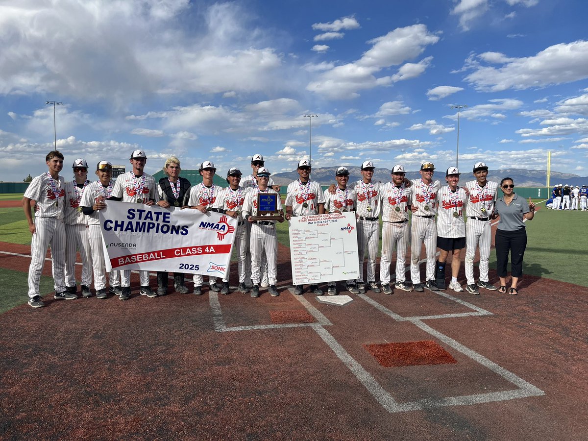 NMAA (@_nmaa) on Twitter photo Artesia wins the 2025 Nusenda Credit Union 4A State Baseball Championship over Bloomfield, 6-3.
<a href="/nusendacu/">Nusenda Credit Union</a> Artesia wins the 2025 Nusenda Credit Union 4A State Baseball Championship over Bloomfield, 6-3.
<a href="/nusendacu/">Nusenda Credit Union</a>