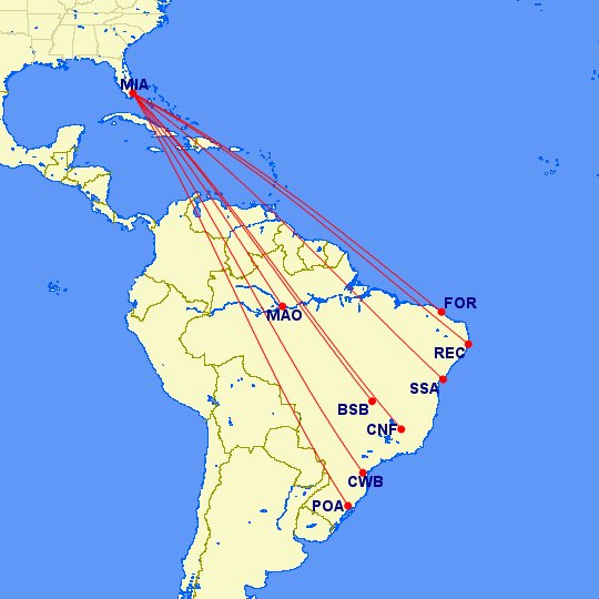 Brazil_Airways's tweet image. Destinos no Brasil para onde o #A321XLR da #Americanair poderá voar no verão de
 2026, assim como novos destinos nos Países Hermanos🇧🇷🇦🇷🇺🇾🇵🇾  🇧🇴

Quais desses Destinos deverá ou deveria se juntar a Rede da American airlines?