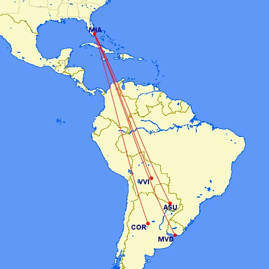 Brazil_Airways's tweet image. Destinos no Brasil para onde o #A321XLR da #Americanair poderá voar no verão de
 2026, assim como novos destinos nos Países Hermanos🇧🇷🇦🇷🇺🇾🇵🇾  🇧🇴

Quais desses Destinos deverá ou deveria se juntar a Rede da American airlines?