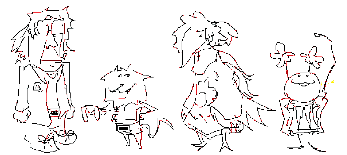 my redesigns. they are real and good and wholesome and chungus. yes.