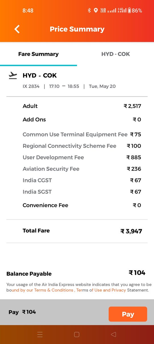 rintu1385's tweet photo. @AirIndiaX @DGCAIndia 
No update from airindia express only message that they will update shortly. https://t.co/s6rpa07p9f