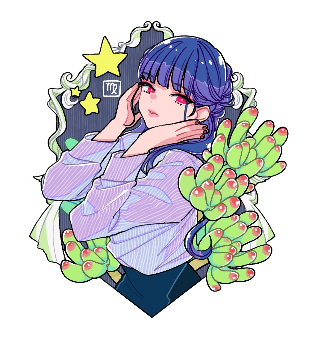 乙女座♍️
#ガールズイラスト