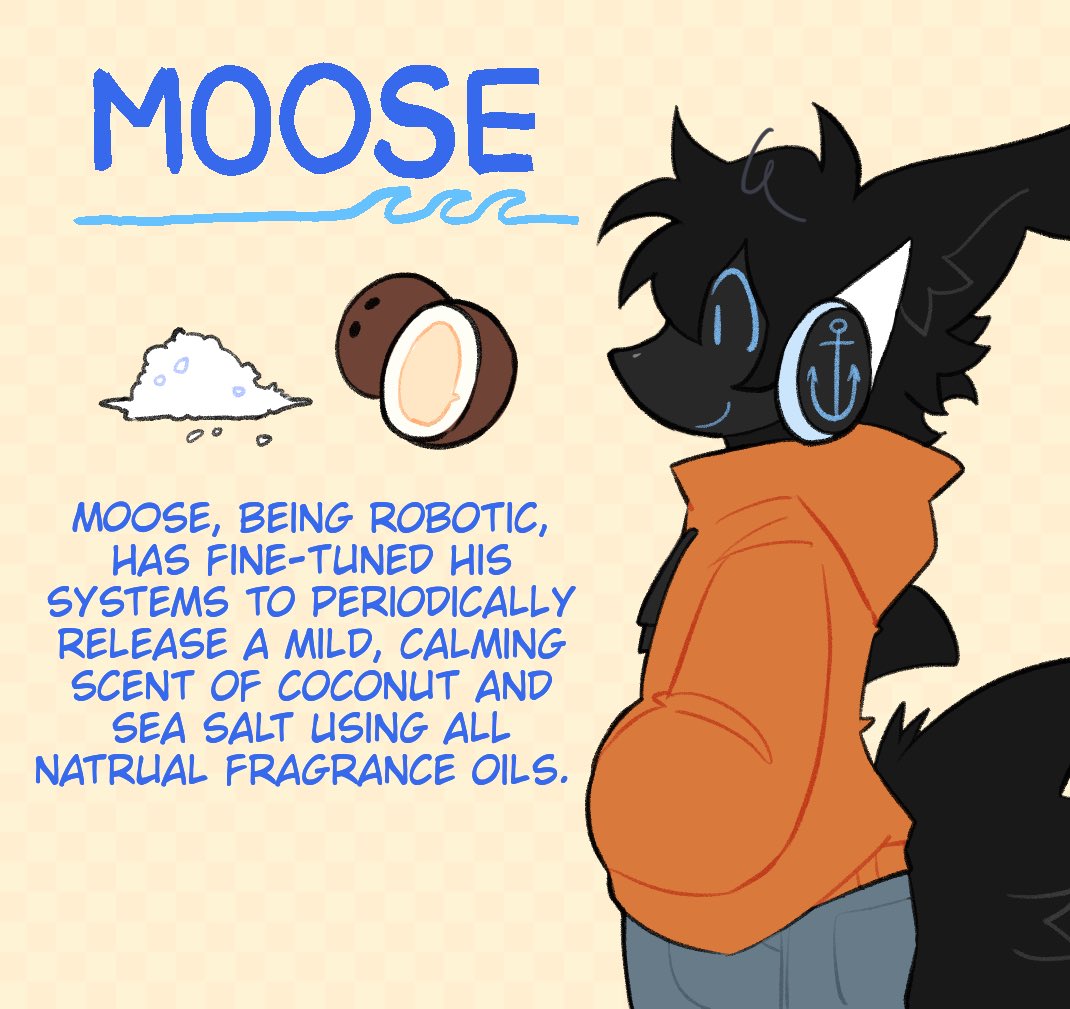 my ocs and what i think they’d smell like