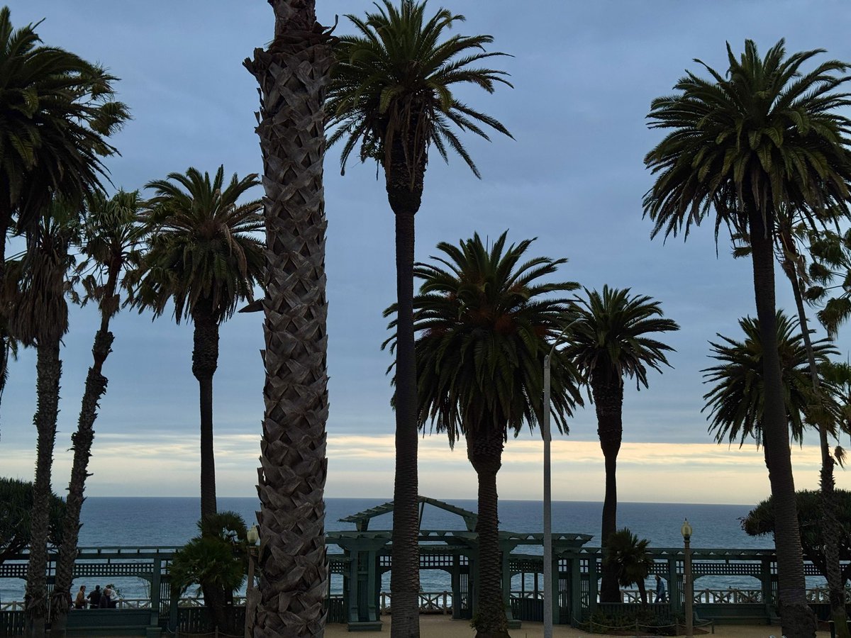 Sunset on a cloudy day