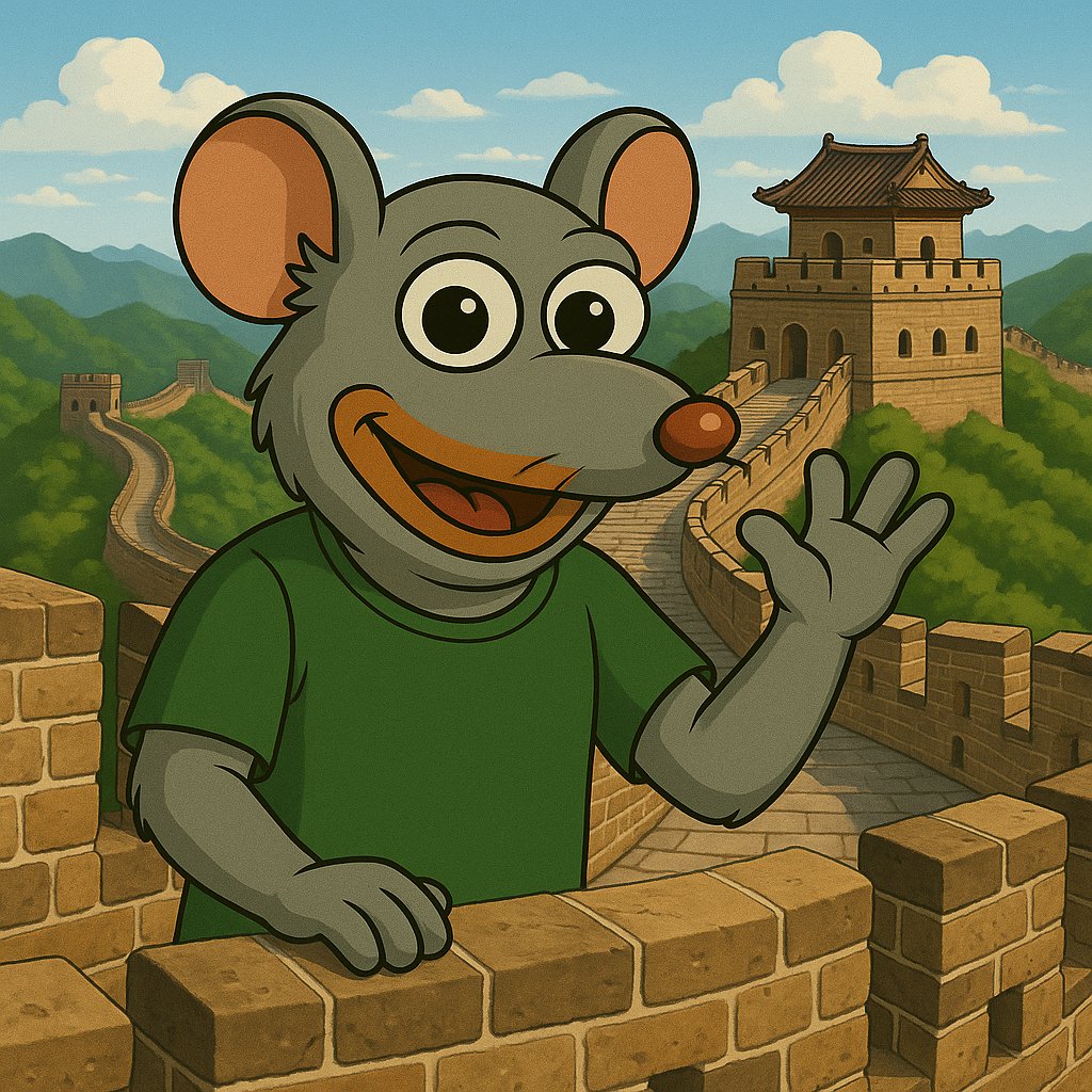 We’re here to escape the rat race and claim our cheese. 🧀