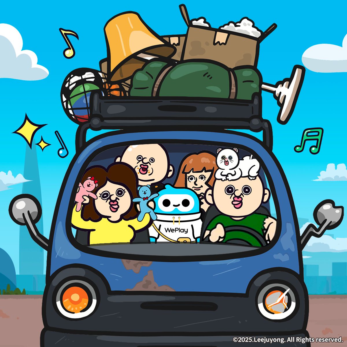 weplay_kr's tweet photo. 위플레이 X 빵빵이의 일상 🎂 3주년 시리즈 이벤트 대공개!
빵빵아---! 위둥아----!
드디어 밝혀진 위플레이 3주년 스페셜 게스트는 바로…
✨✨✨ [빵빵이 패밀리] 입니다! ✨✨✨
위플레이와 함께하는 3주년 여정, 신나는 에피소드가 다양하게 펼쳐집니다! 인게임 내에서 모든 스토리를 함께 즐기고, 럭셔리 보상까지 받아 가세요!🎁

🕛이벤트 기간: 2025년 5월 18일 ~ 2025년 6월 8일
📌 참여 방법:
1.공식 계정 팔로우
2.해당 게시물에 좋아요 누르기
3.#위플레이X빵빵이의일상 #위플레이3주년 해시태그를 달고 해당 게시물 및 앞의 2개 게시물 재게시
💟 럭셔리 재게시 이벤트 보상 (랜덤 추첨 10명):
1.1만원 구글 기프트카드 1개
2.콜라보 이벤트 한정 모멘트 카드 [같이 가요] 7일
3.100코인

🥰지금 바로 이벤트에 참여하세요! 함께라서 더욱 특별한 3주년~ 이 순간을 놓치지 마세요!❤

#WePlay  #빵빵이의일상  #3주년_이벤트  #빵빵이와_함께해요  #위플레이X빵빵이의일상  #위플레이3주년