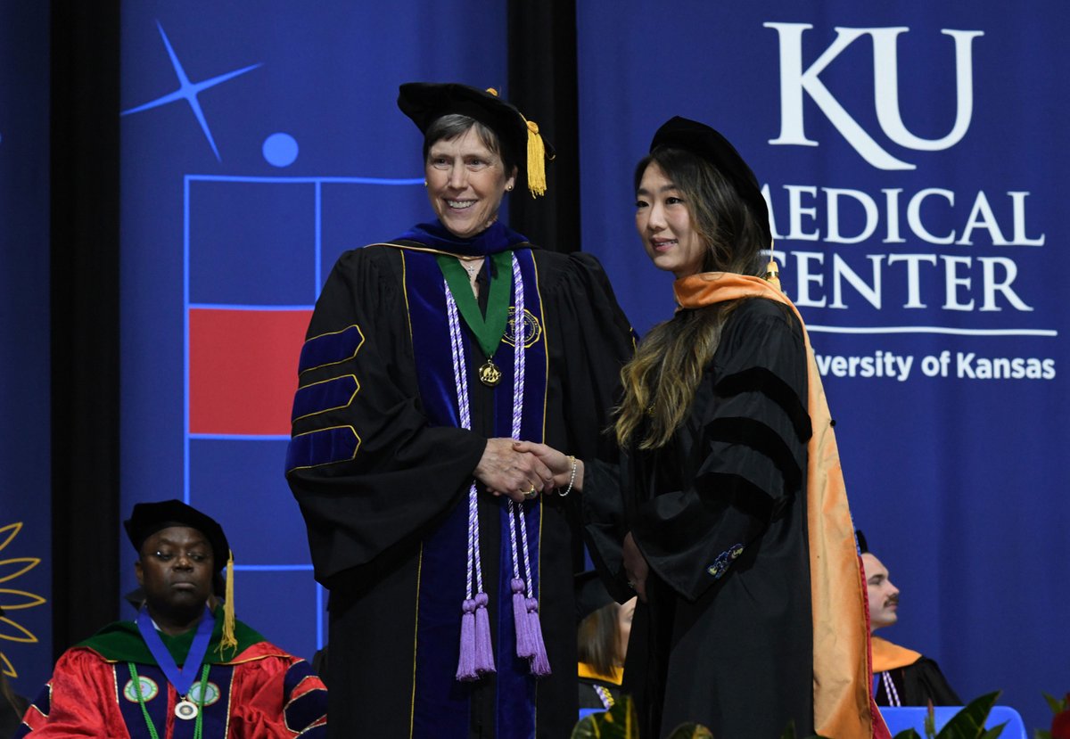 KUMedCenter's tweet image. Today we honored graduates from the schools of Health Professions, Medicine and Nursing at separate hooding and recognition ceremonies. Congratulations to the Class of 2025!