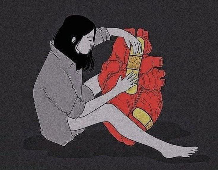 ليست الاجساد وحدها من عليها كدمات،  القلوب أيضاً.
#رساله_لقلبك