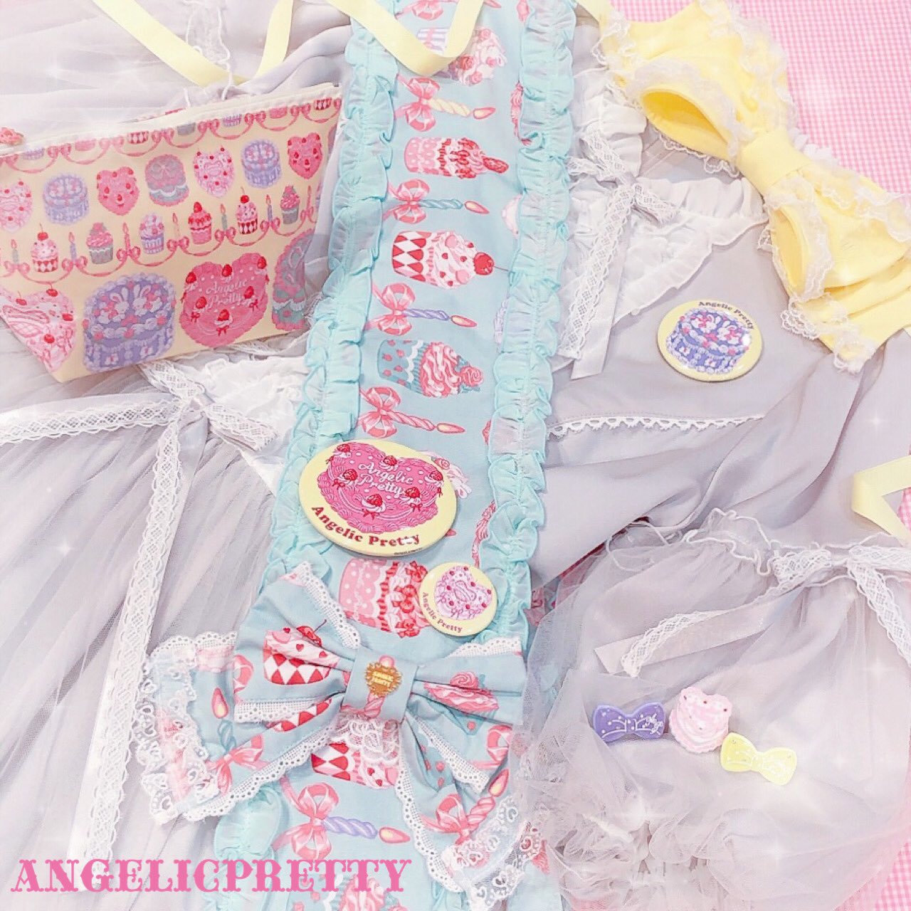 Angelic Pretty Happy Cakes Dress ピンク