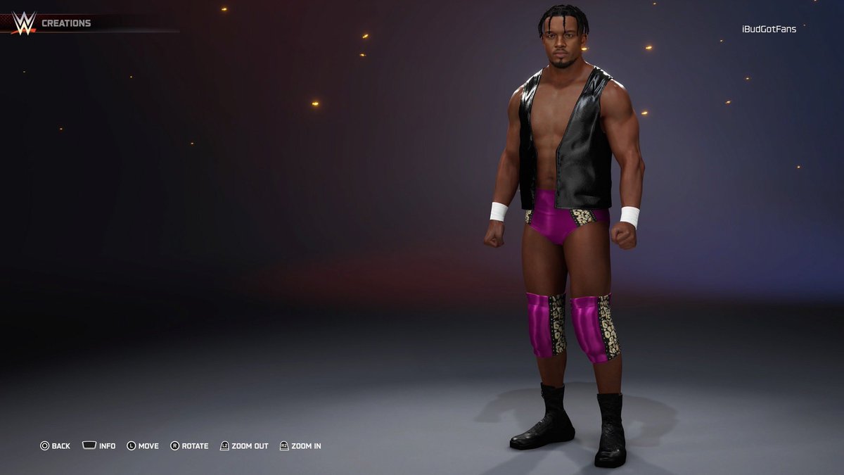 “So Fly” Manny Lo Now Available On #WWE2K25 Next Gen Community Creations!

Tags: CMC, MannyLo, iBudsMoves

Collab w @CCawz95949!

Signatures: 2 Chocolate Rainmaker Variants, Gory Bomb &amp; DVD!

Finishers: Project So Fly/Manny, Regular/Elevated Boston Crab &amp; More!

Enjoy!