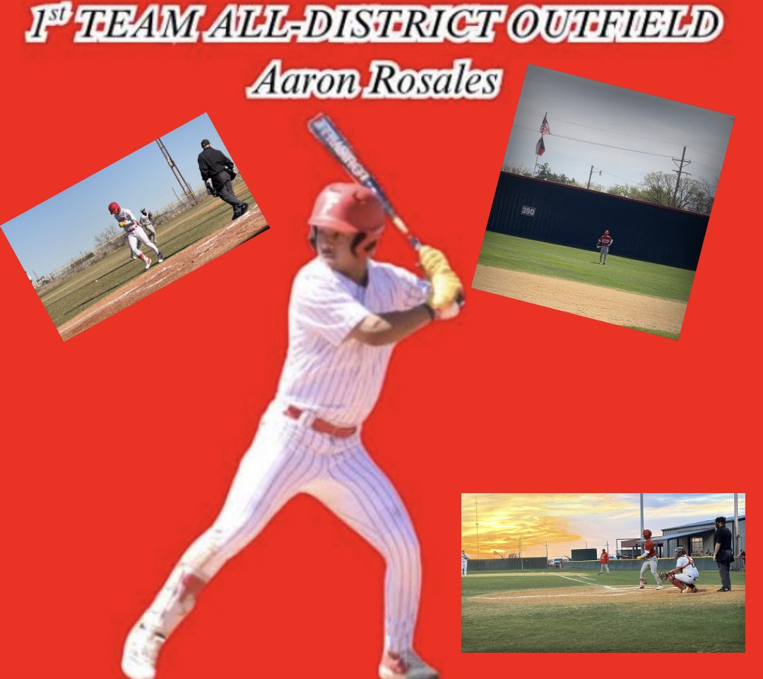 Aaron Rosales (@aaronro07) on Twitter photo So blessed to be recognized as a 1st Team All District outfielder in this new district!! All part of God’s plan
<a href="/CoachRains20/">Brandon Rains</a> <a href="/ACBaseball806/">Amarillo College Baseball</a> <a href="/MidlandCollege/">Midland College</a> <a href="/OFFSPEEDATH/">OFF-SPEED ATHLETICS</a> <a href="/osa2026Grey/">Offspeed2026</a> <a href="/OdessaCollege/">Odessa College</a> <a href="/3ATxHsBaseball/">3ATxHsBaseball</a> <a href="/TxHS_Baseball/">THSB</a> So blessed to be recognized as a 1st Team All District outfielder in this new district!! All part of God’s plan
<a href="/CoachRains20/">Brandon Rains</a> <a href="/ACBaseball806/">Amarillo College Baseball</a> <a href="/MidlandCollege/">Midland College</a> <a href="/OFFSPEEDATH/">OFF-SPEED ATHLETICS</a> <a href="/osa2026Grey/">Offspeed2026</a> <a href="/OdessaCollege/">Odessa College</a> <a href="/3ATxHsBaseball/">3ATxHsBaseball</a> <a href="/TxHS_Baseball/">THSB</a>