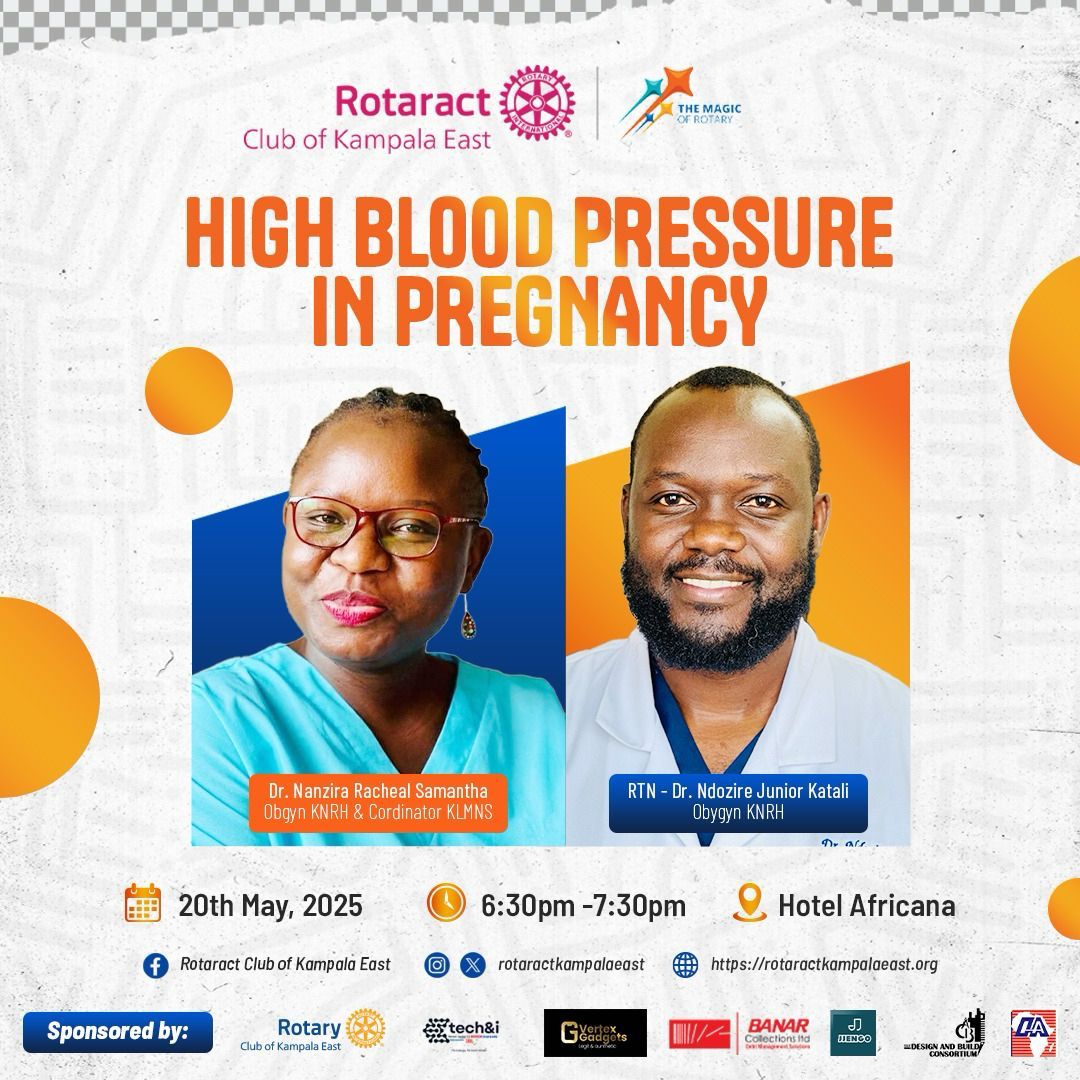 πππππππ ππππππππ πππ
πππππ (@kawempenrh) on Twitter photo Join Rotaract Club of Kampala East, Kawempe NRH, and KLMNS on May 20th, 2025, 6:30-7:30 PM at #HotelAfricana for a dynamic discussion on high blood pressure in pregnancy. Can't attend in person? Join online! #AskMeAboutHighBloodPressureInPregnancy. <a href="/Ndozire/">Junior Ndozire</a> <a href="/NanziraRacheal/">Nanzira Racheal Samantha</a> Join Rotaract Club of Kampala East, Kawempe NRH, and KLMNS on May 20th, 2025, 6:30-7:30 PM at #HotelAfricana for a dynamic discussion on high blood pressure in pregnancy. Can't attend in person? Join online! #AskMeAboutHighBloodPressureInPregnancy. <a href="/Ndozire/">Junior Ndozire</a> <a href="/NanziraRacheal/">Nanzira Racheal Samantha</a>