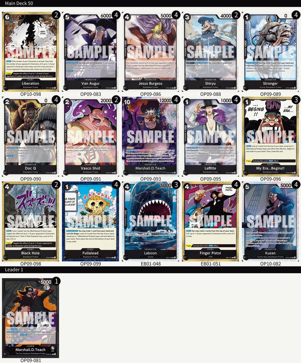 Back to Back 9-0 Black Beard This Weekend