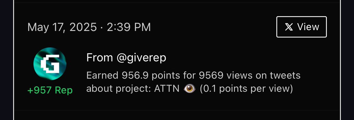 bigdaddydaks's tweet photo. This is what i’ve gain from @GiveRep  through views and by pariticipating loyalty programs supporting @ATTNtoken  🔥 https://t.co/MxY6gbkMI2